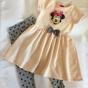 Disney Mini Mouse Dress and Leggings